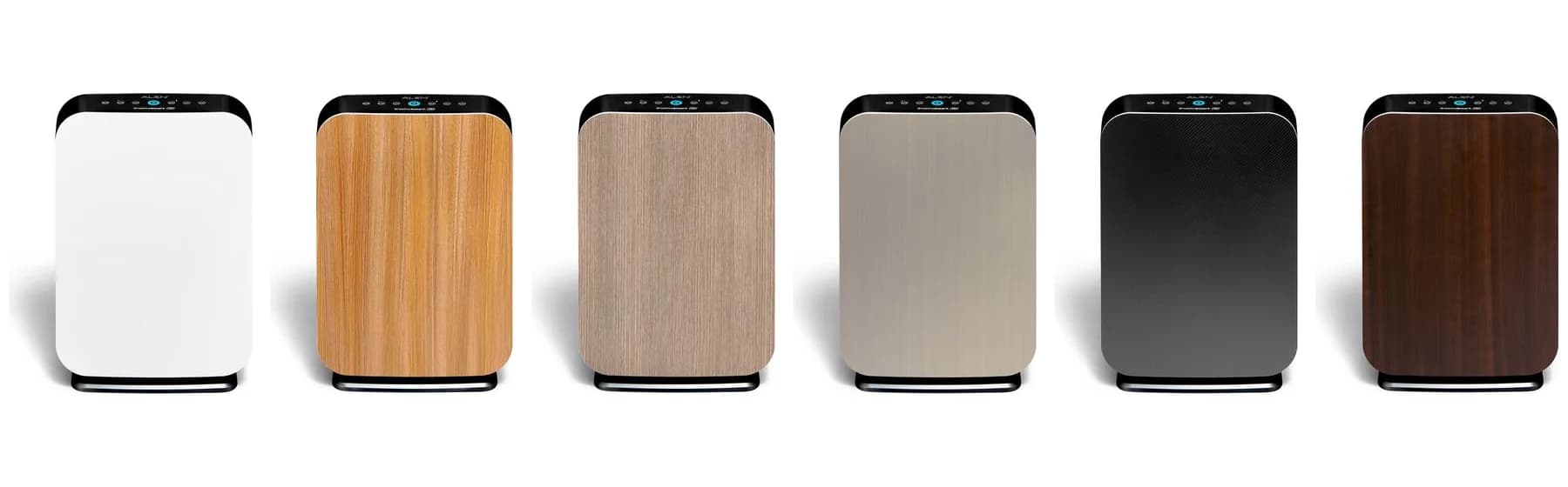 The BreatheSmart 75i in White, Oak, Weathered Gray, Brushed Stainless, Graphite and Espresso