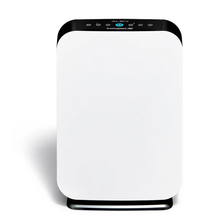 Alen BreatheSmart 75i, front view in White