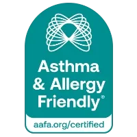 Asthma & Allergy Friendly certified by AAFA